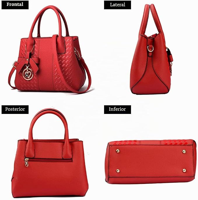 Bolsos y carteras de mujer de moda de piel sintética Jeniulet