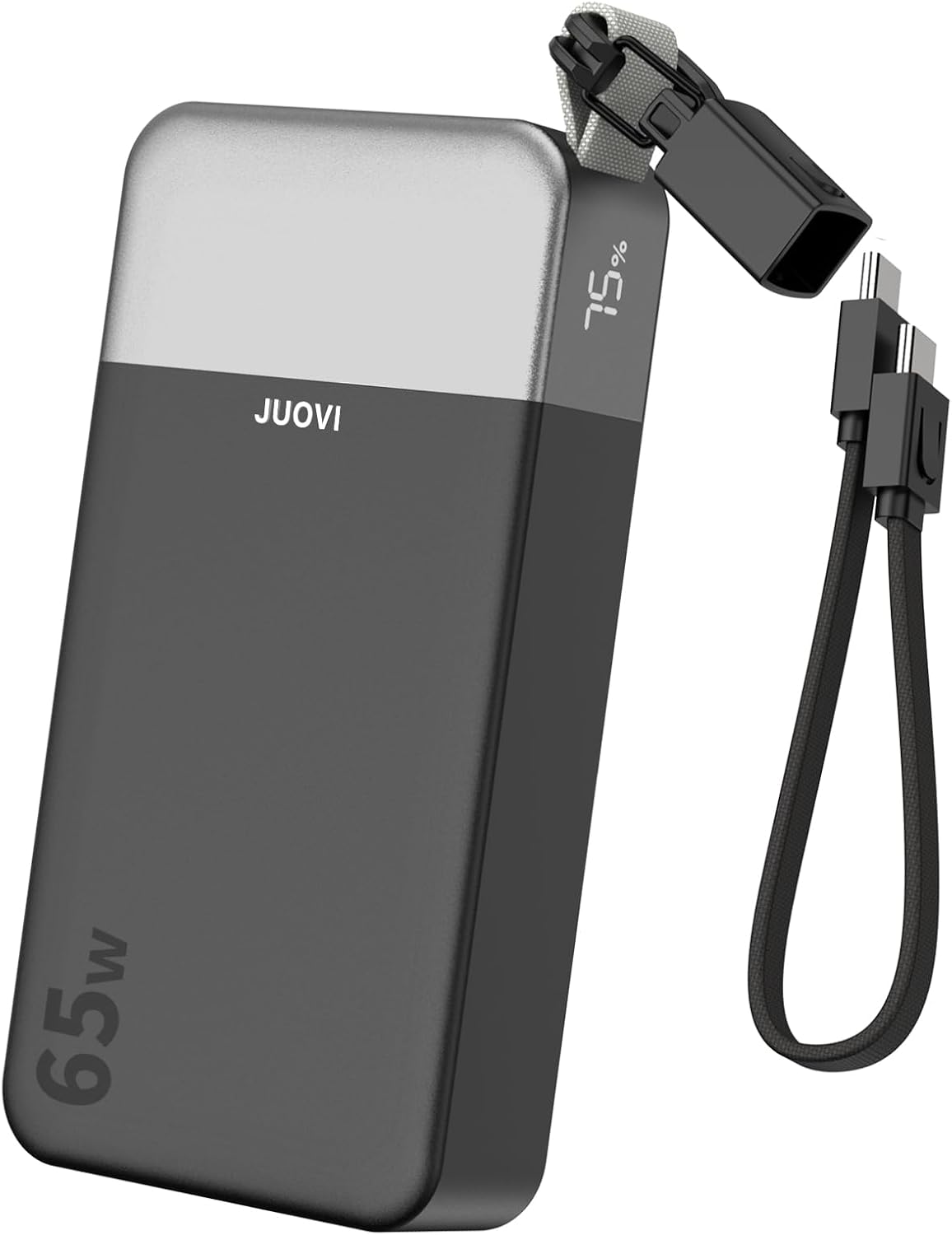 JUOVI Cargador portátil de 65 w para el banco de energía del ordena...