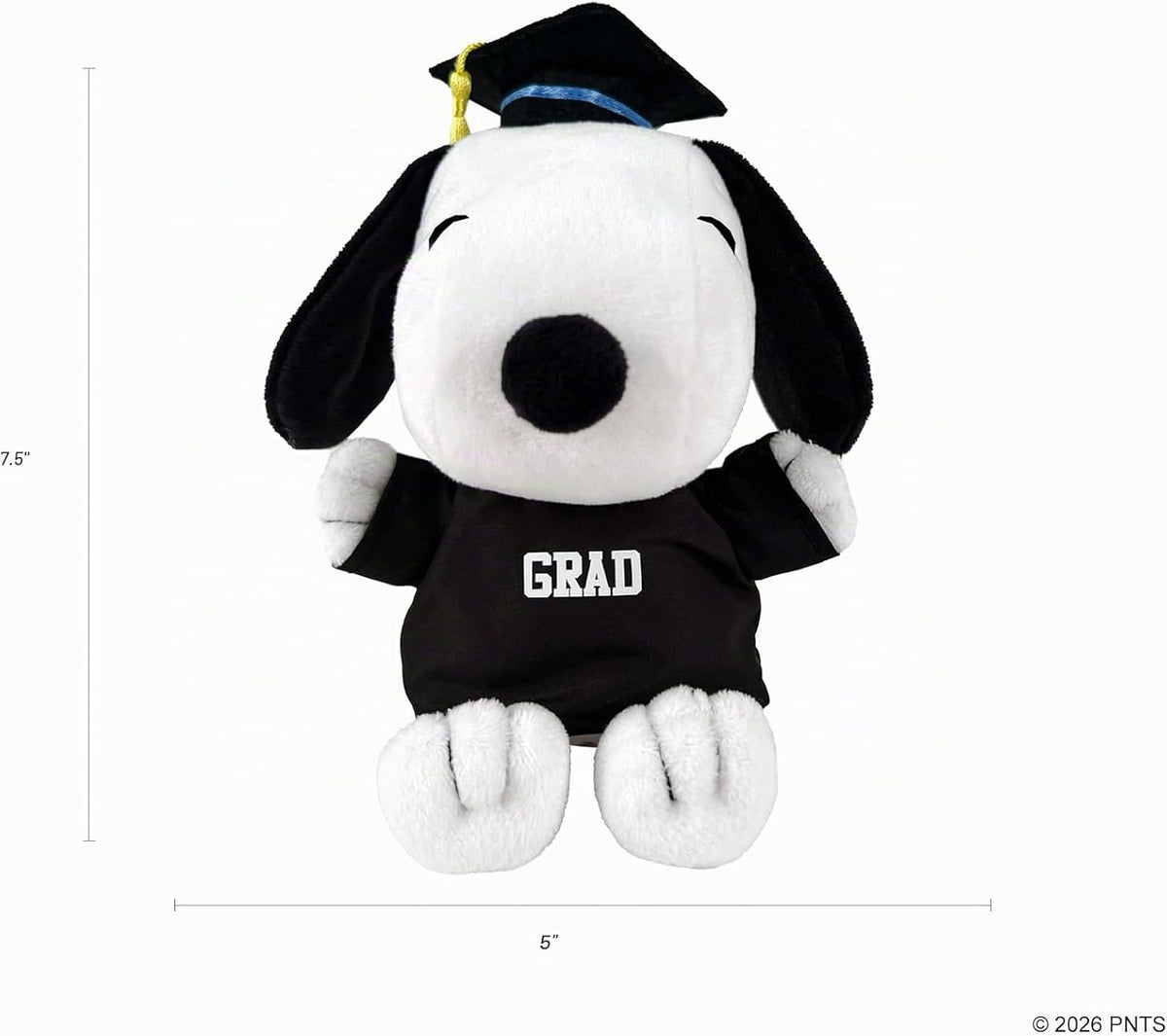 Megatoys Peanuts Snoopy - Juego de regalo de graduación de Snoopy d...