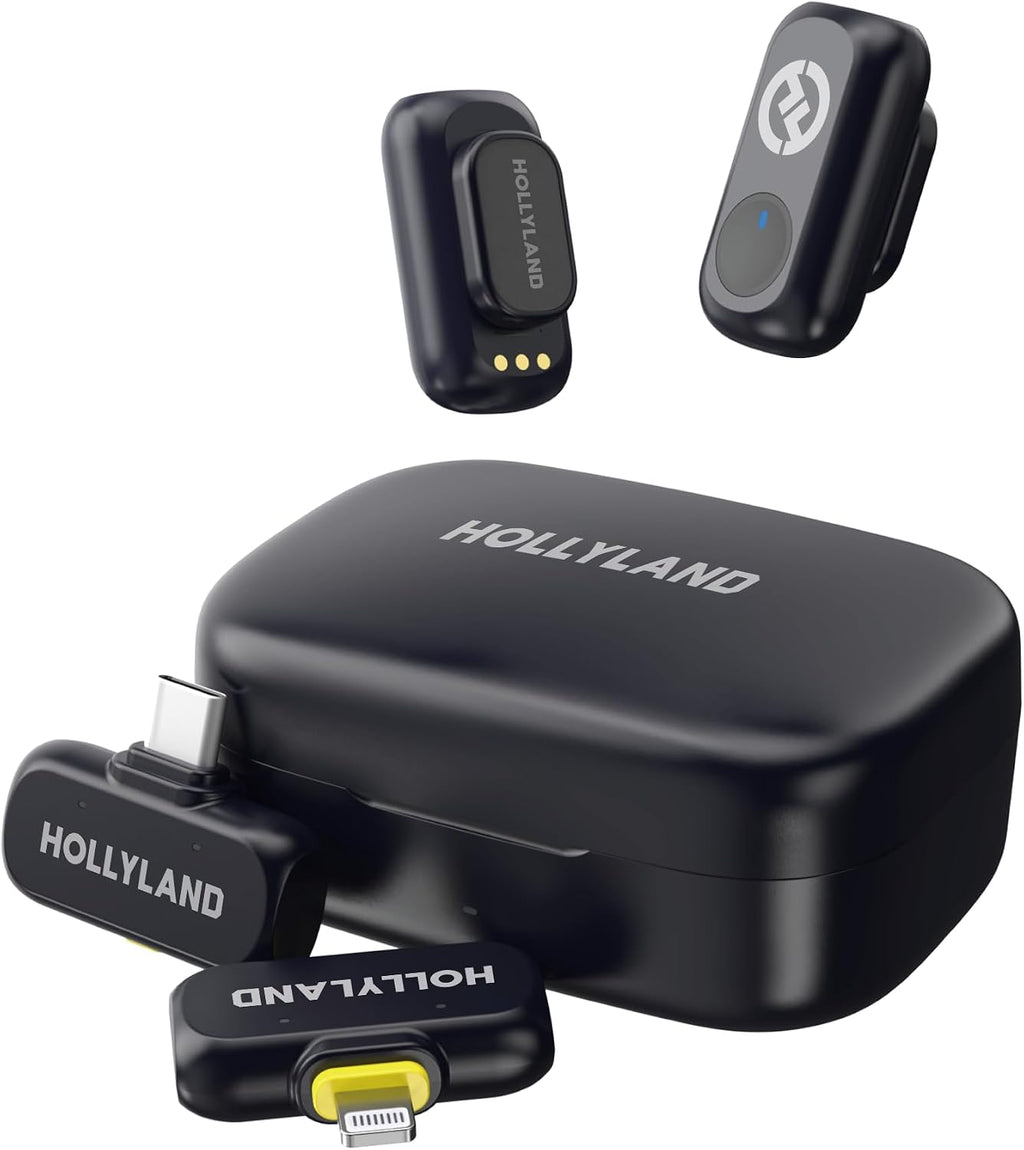 Hollyland Lark A1 Mini micrófono inalámbrico para iPhone 14\/13\/12...