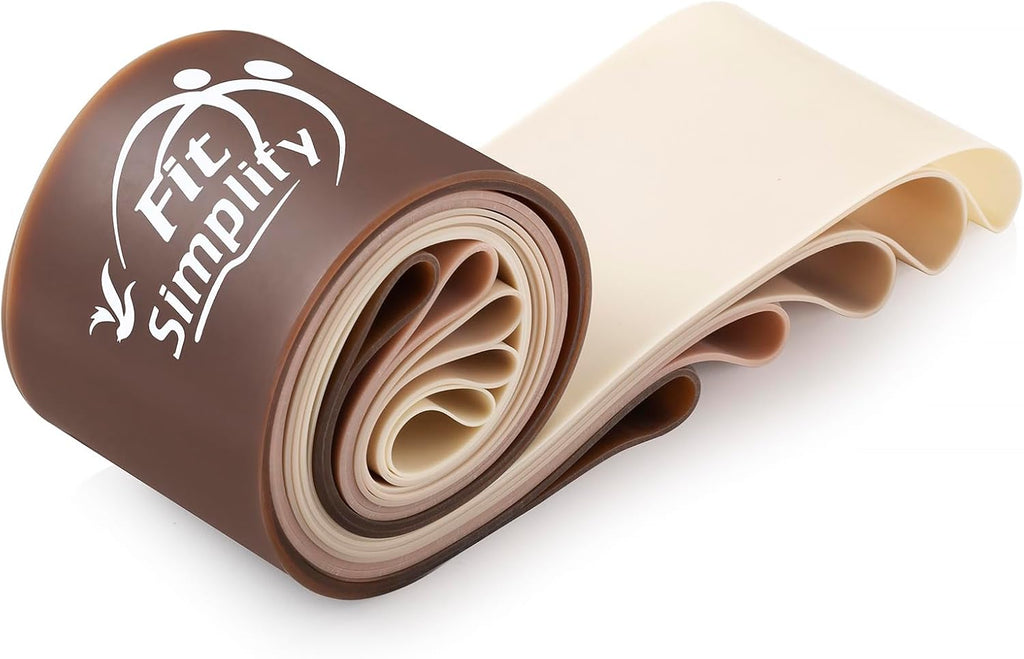 Bandas de ejercicios de bucle de resistencia de Fit Simplify con gu...