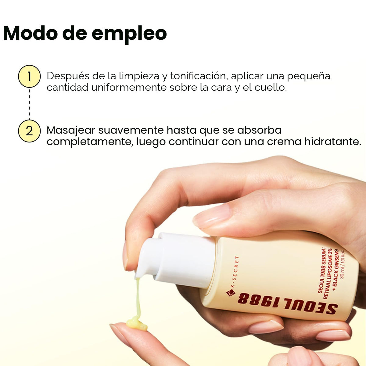 K-SECRET SEOUL1988 Suero de retina para líneas finas y cuidado de p...