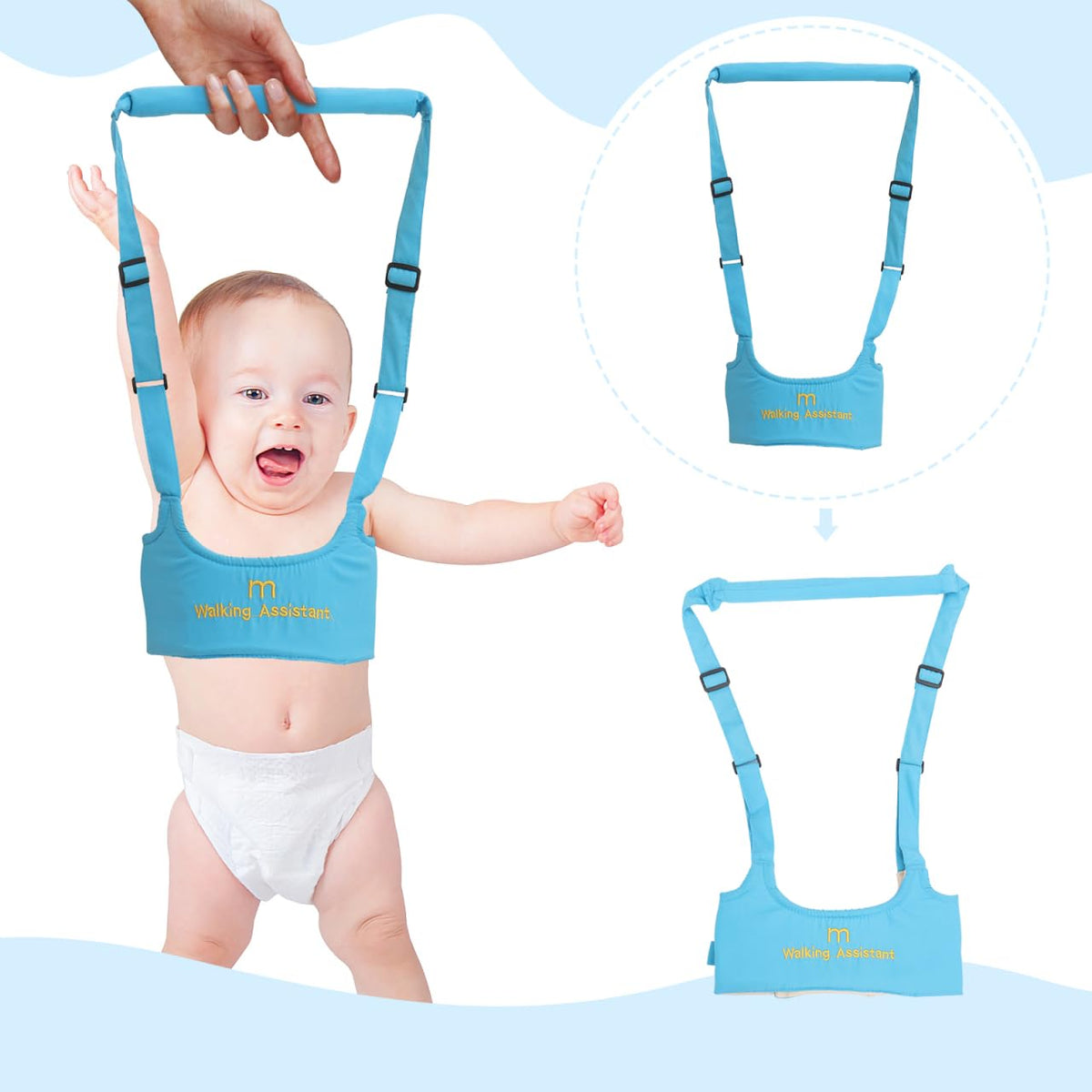 VICASKY Asistente para caminar para niños pequeños Asistente de cin...