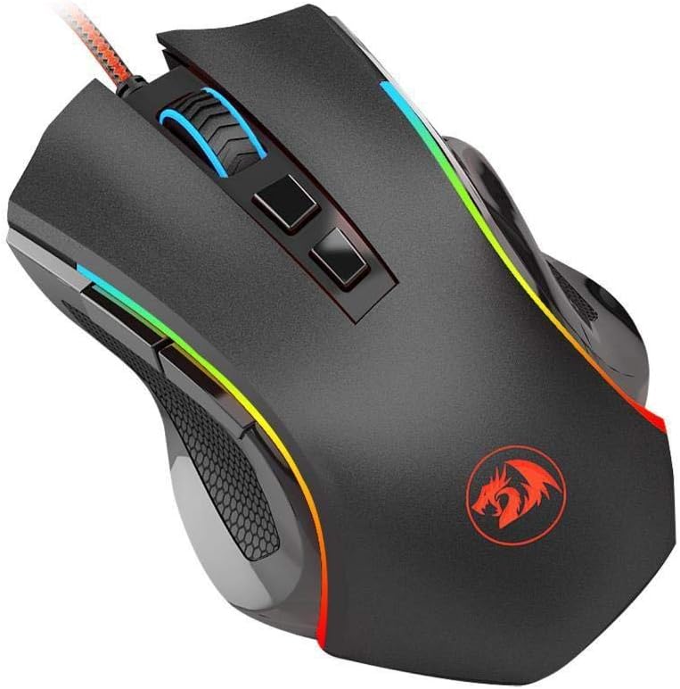 Redragon Mouse BT5.0\/3.0 &amp; 2.4G, 6 botones, 5 niveles 4000DPI,...