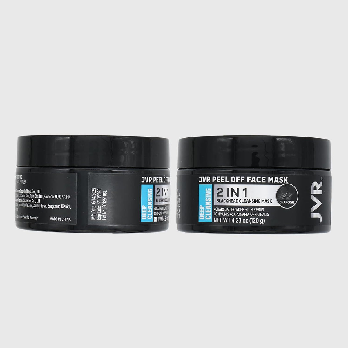 JVR Máscara facial despegable, máscara de puntos negros para hombre...
