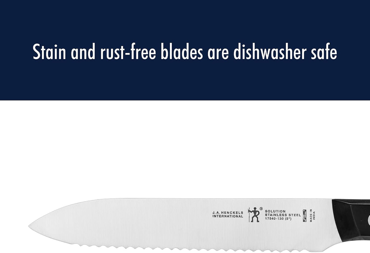 HENCKELS Solution Razor-Sharp - Juego de cuchillos utilitarios de 2...