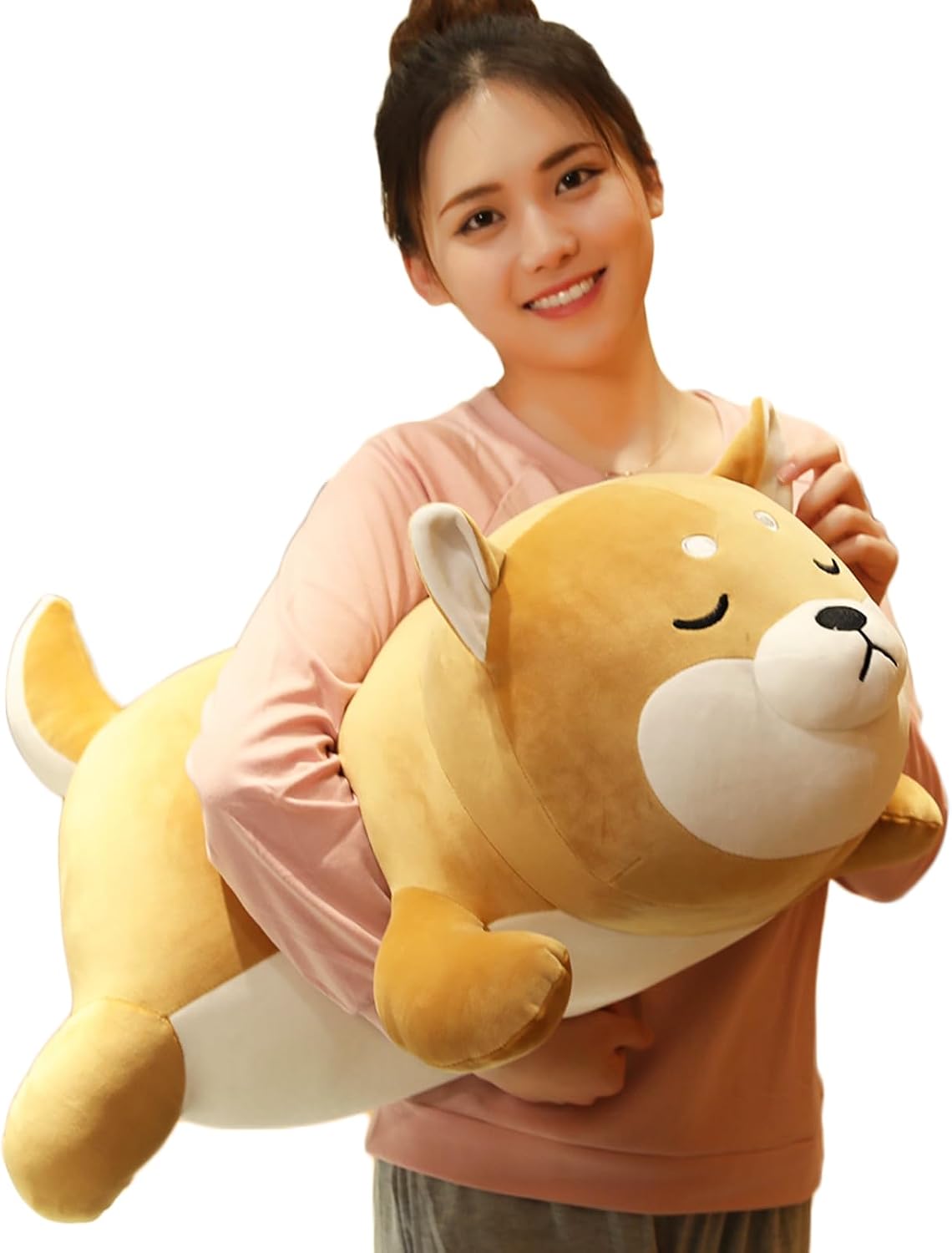 ERDAO Shiba Inu - Almohada de peluche, suave juguete de peluche de...