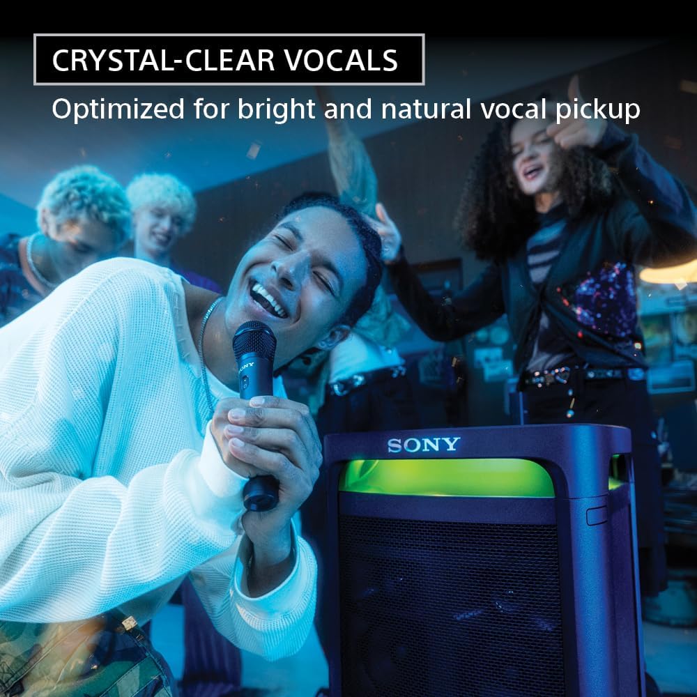 Micrófono inalámbrico Sony ULT MIC para karaoke, dos micrófonos ina...
