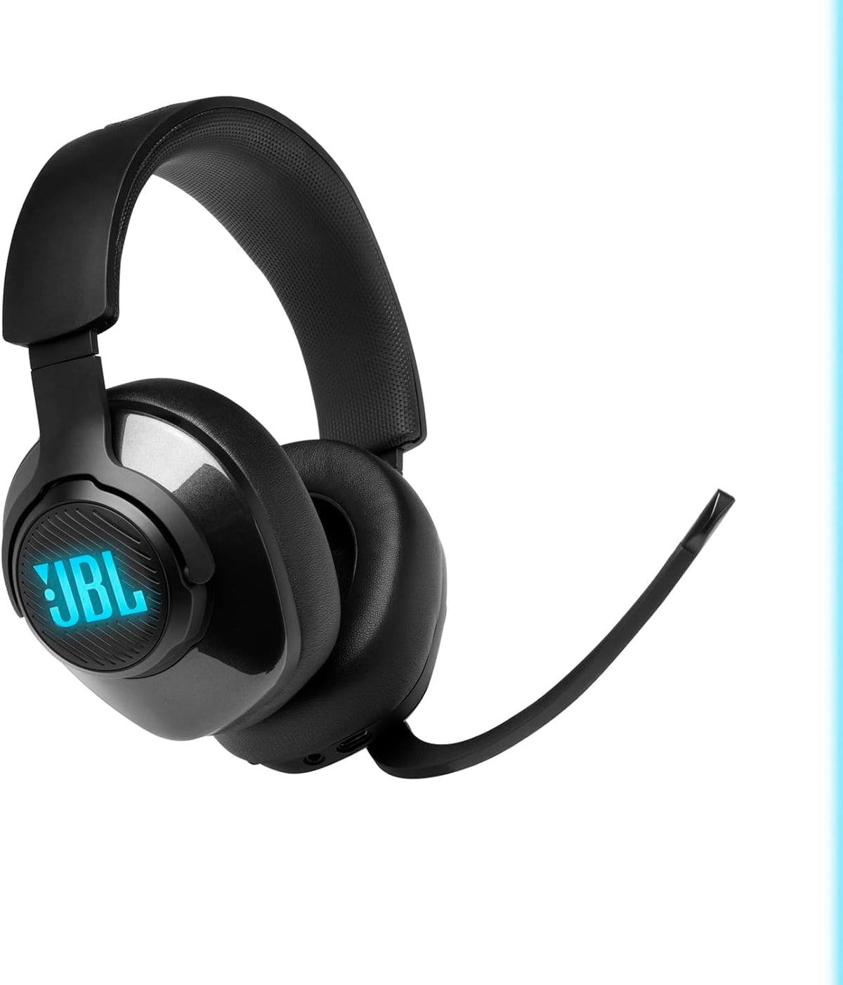 JBL Quantum 400 - Auriculares para juegos con cable sobre la oreja...