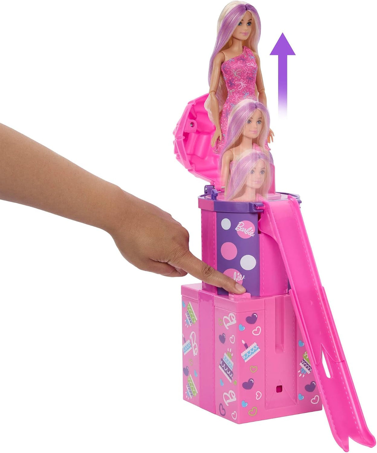 Barbie Muñeca y accesorios Rise &amp; Surprise | Muñeca de moda, se...