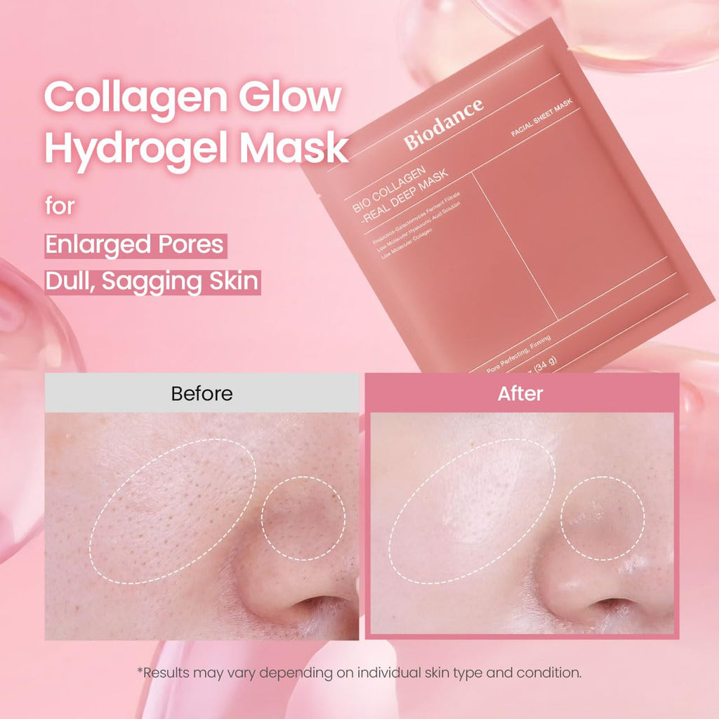 BIODANCE Máscara profunda real de bio-colágeno, máscara facial de h...