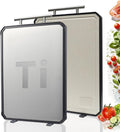 Tabla de cortar de titanio para cocina, tabla de cortar de titanio...