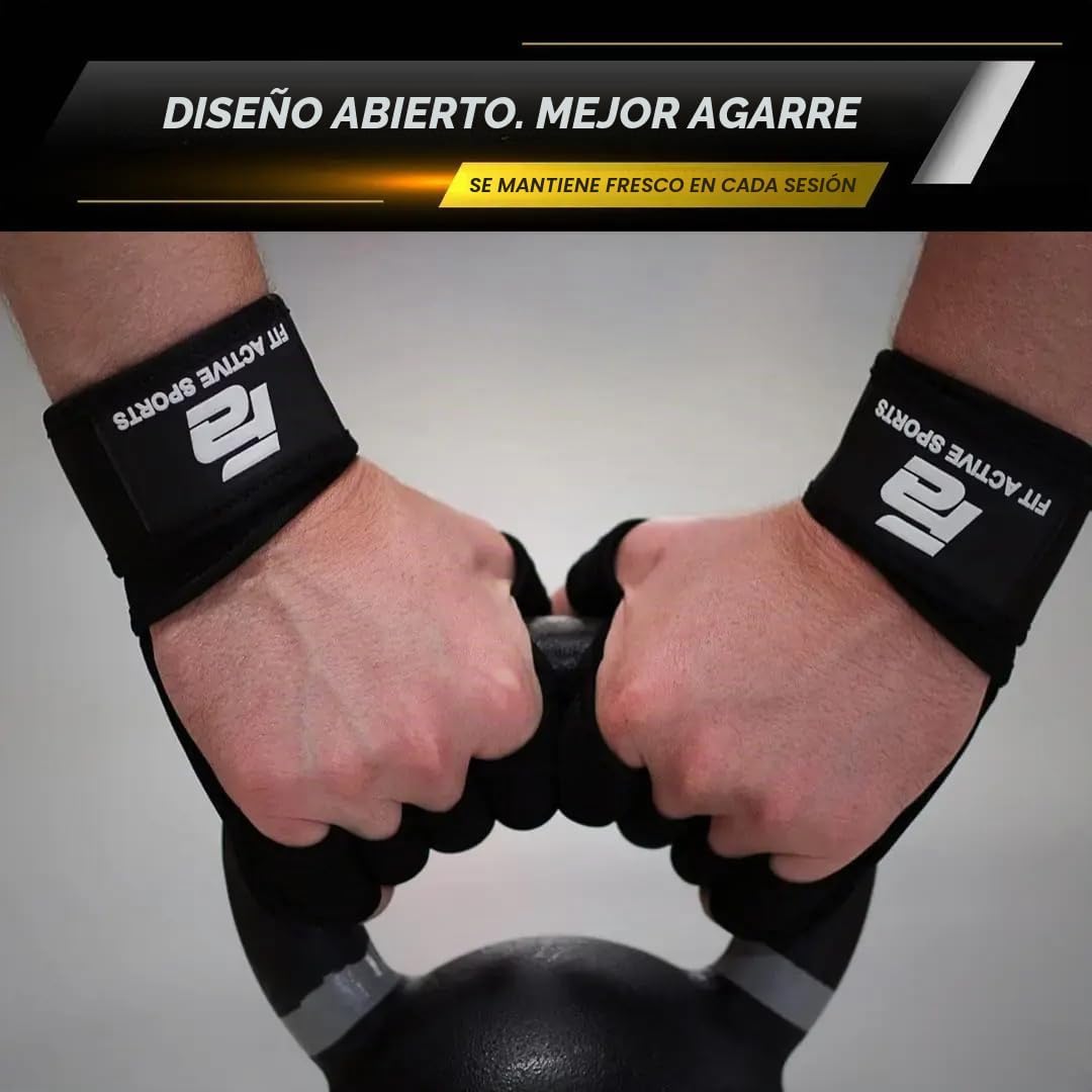 Fit Active Sports Nuevos Guantes de Entrenamiento con Ventilación p...