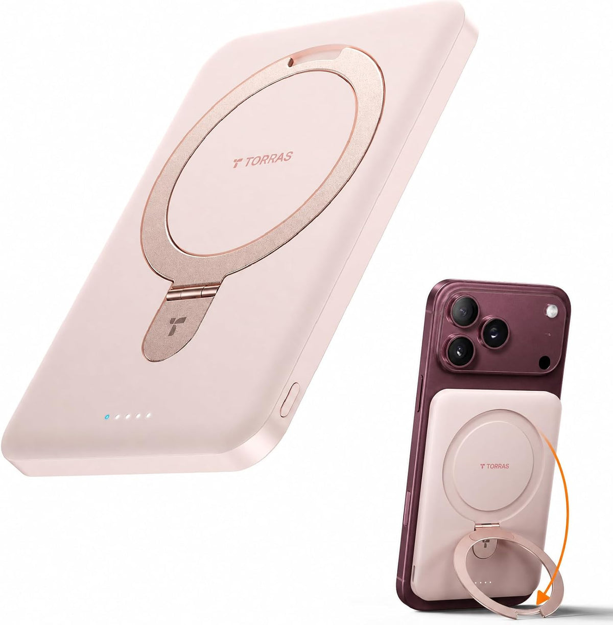 TORRAS - Cargador portátil para iPhone 18 Pro Max, banco de energía...
