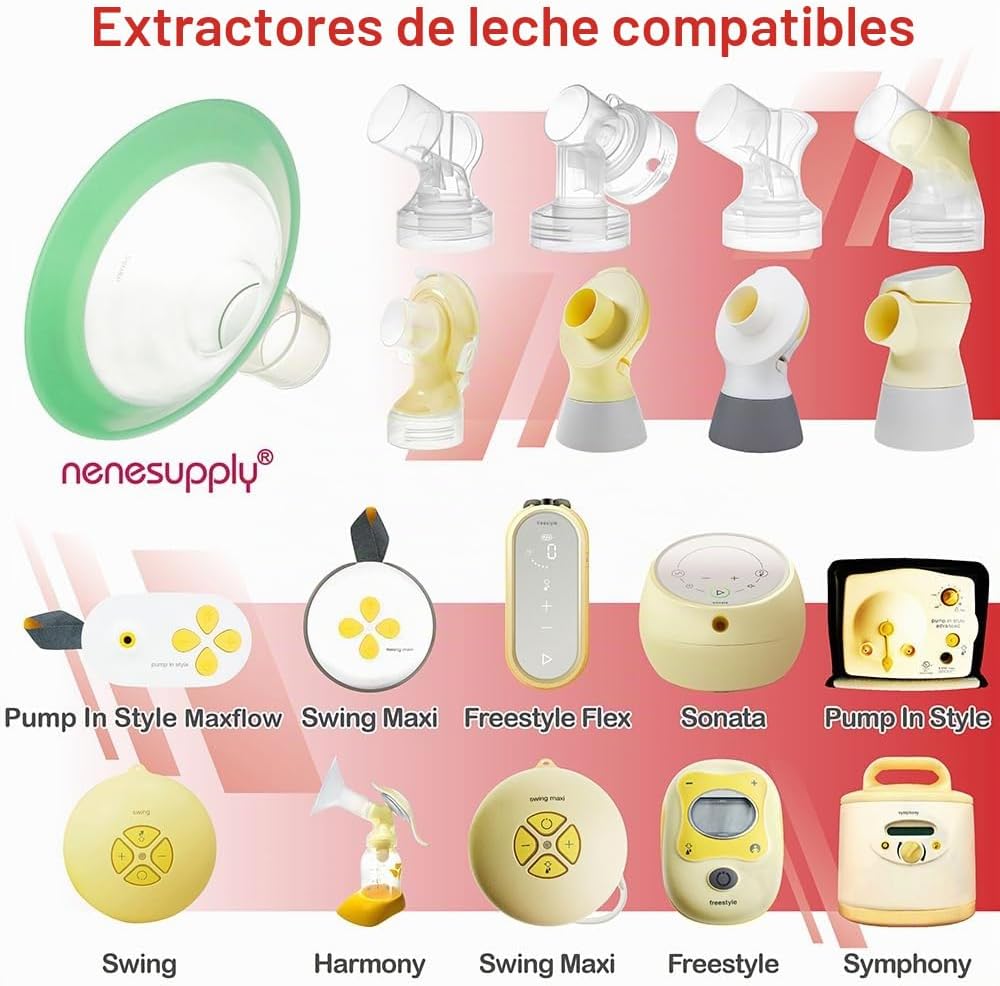 Nenesupply Insertos de brida de 17mm y bridas de 24mm Compatibles c...