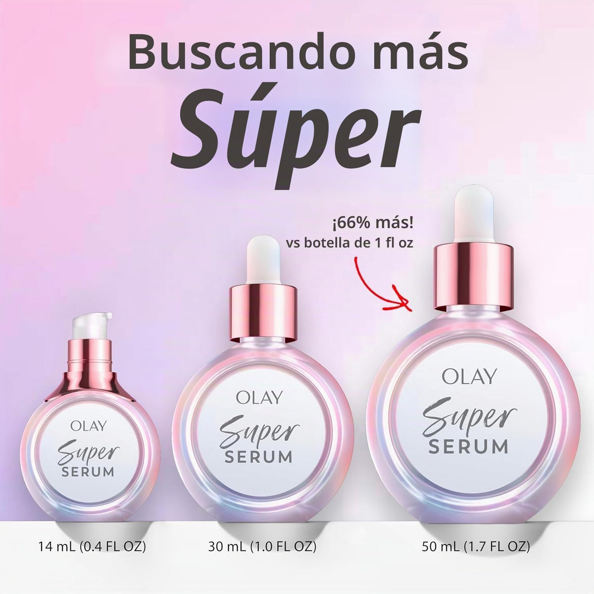 Olay Super Serum - Suero brillante para la cara, niacinamida activa...
