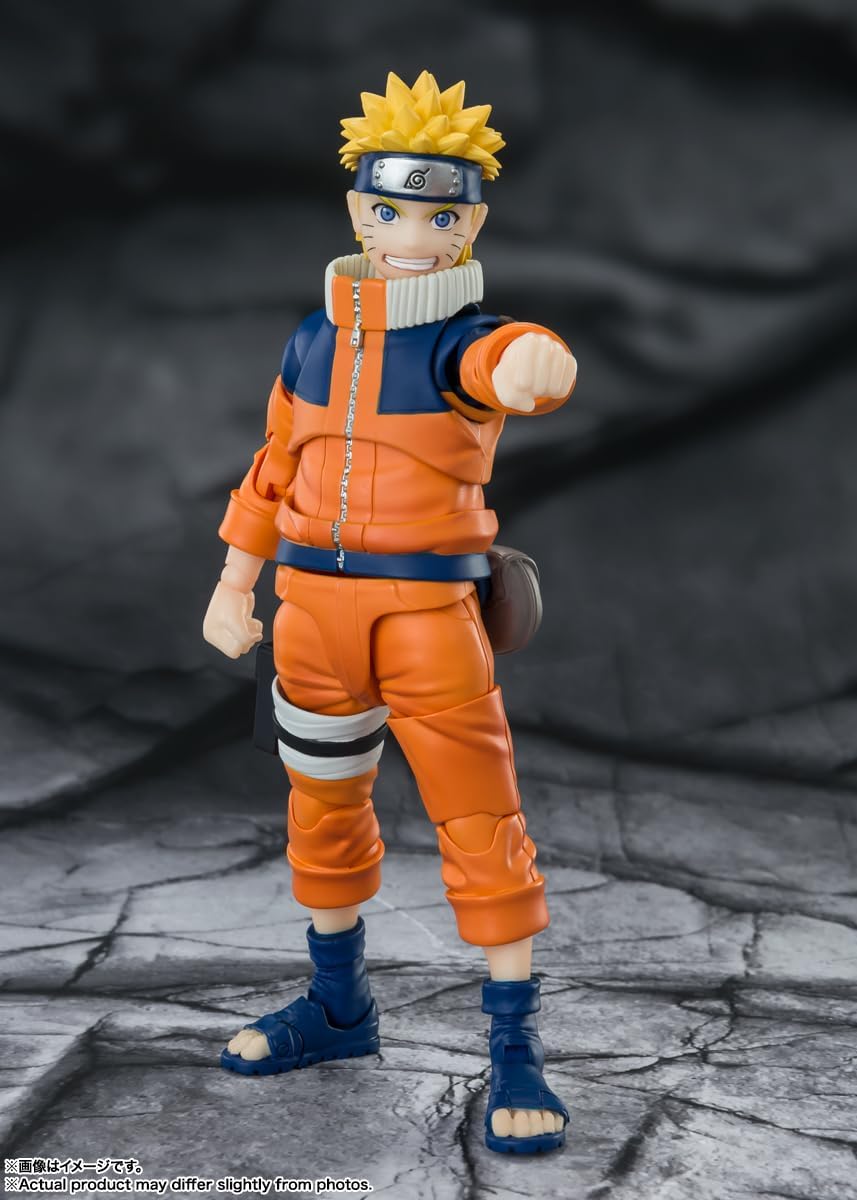 TAMASHII NATIONS - Naruto - Naruto Uzumaki -El Ninja No. 1 Más Impr...