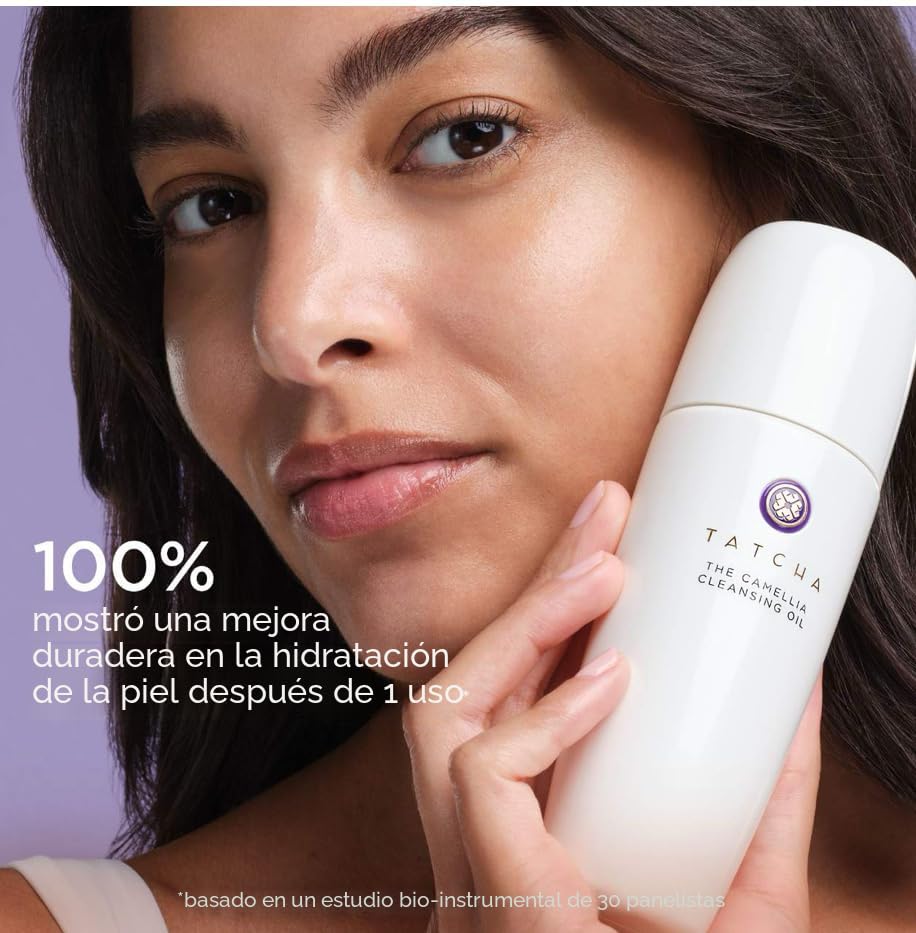 TATCHA Aceite limpiador puro de camelia en un solo paso | Aceite de...