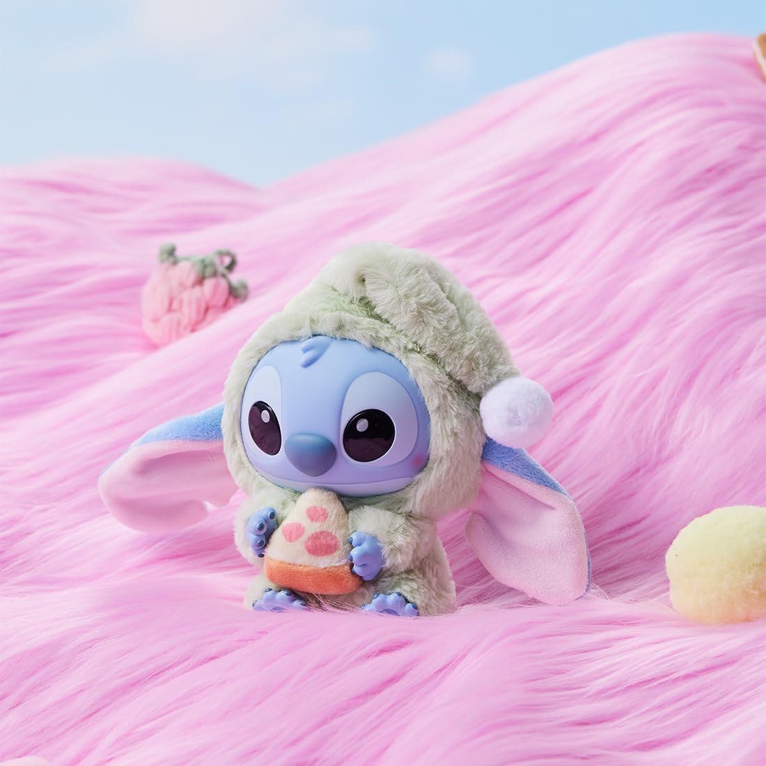 MINISO Disney Stitch Come Algo Antes de Dormir Colección Muñeco de...