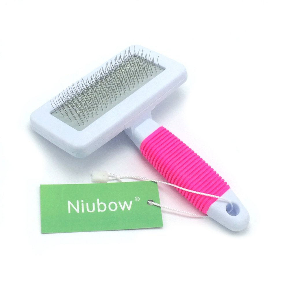 Niubow Cepillo deslizante para mascotas para perros y gatos (pequeñ...