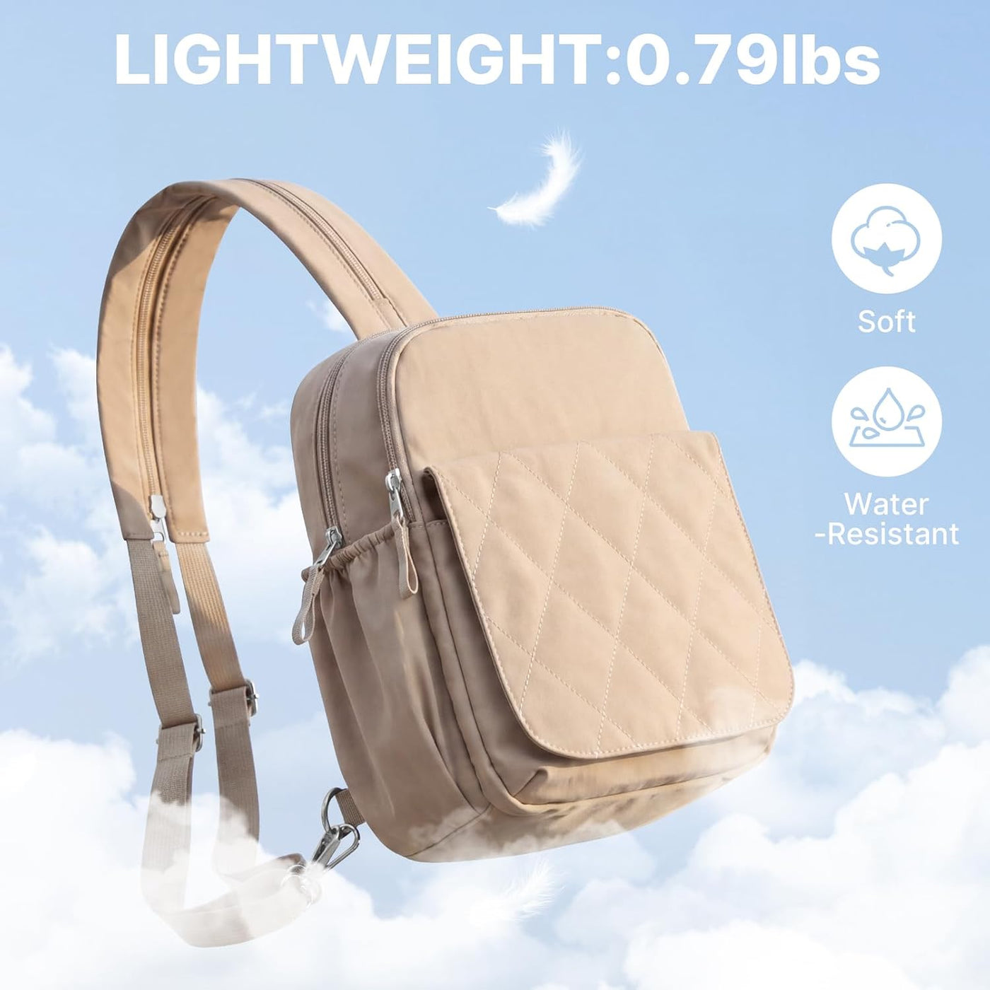 G4Free Mochila pequeña para pañales, compacta, convertible, para mu...