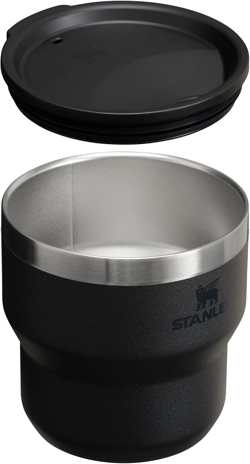 STANLEY Stay-Hot - Taza apilable de 10 onzas, tapa para bebida a pr...