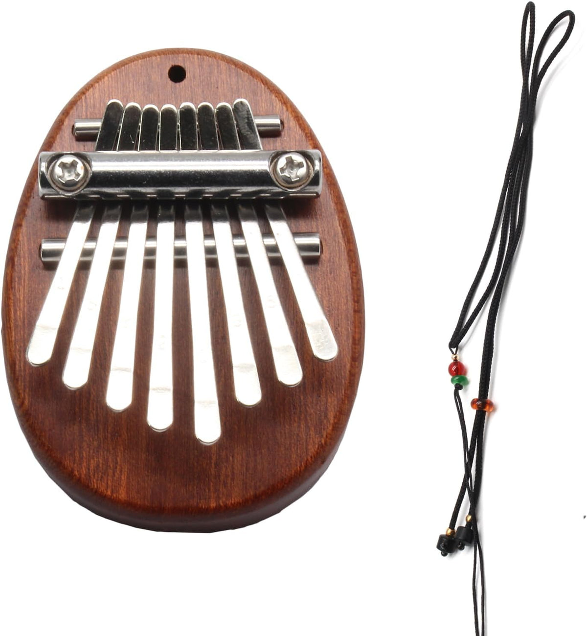 Uenhoy Mini Piano de Pulgar Kalimba de Madera de 8 Teclas Piano de...