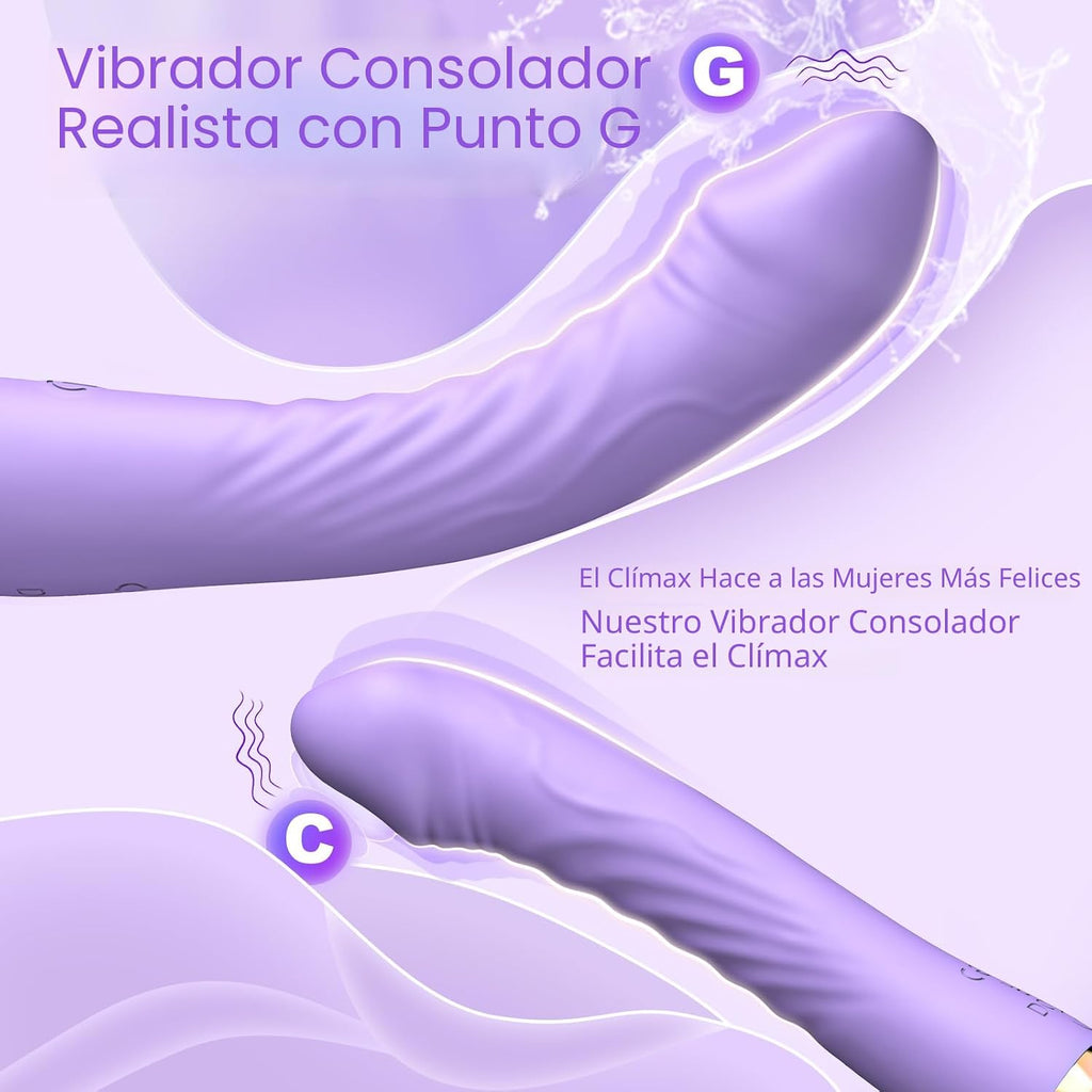 Erncuuc - Juguetes sexuales para mujeres, consolador realista para...