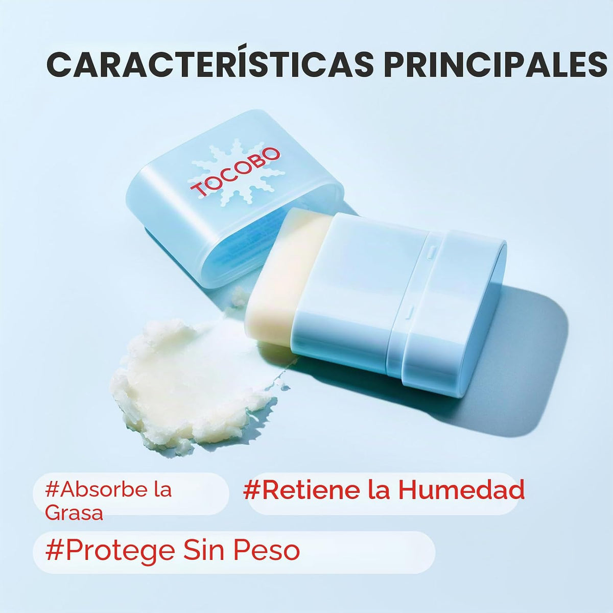 TOCOBO Mini Cotton Airy Sun Stick (Mini_Stick) (1 unidad (paquete d...