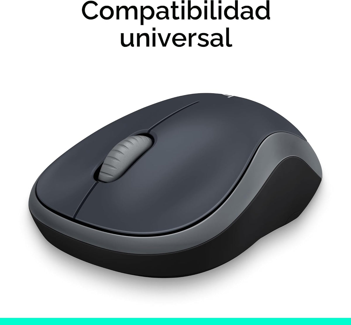 Logitech Ratón inalámbrico ambidiestro compacto M185 de 2,4 GHz - G...