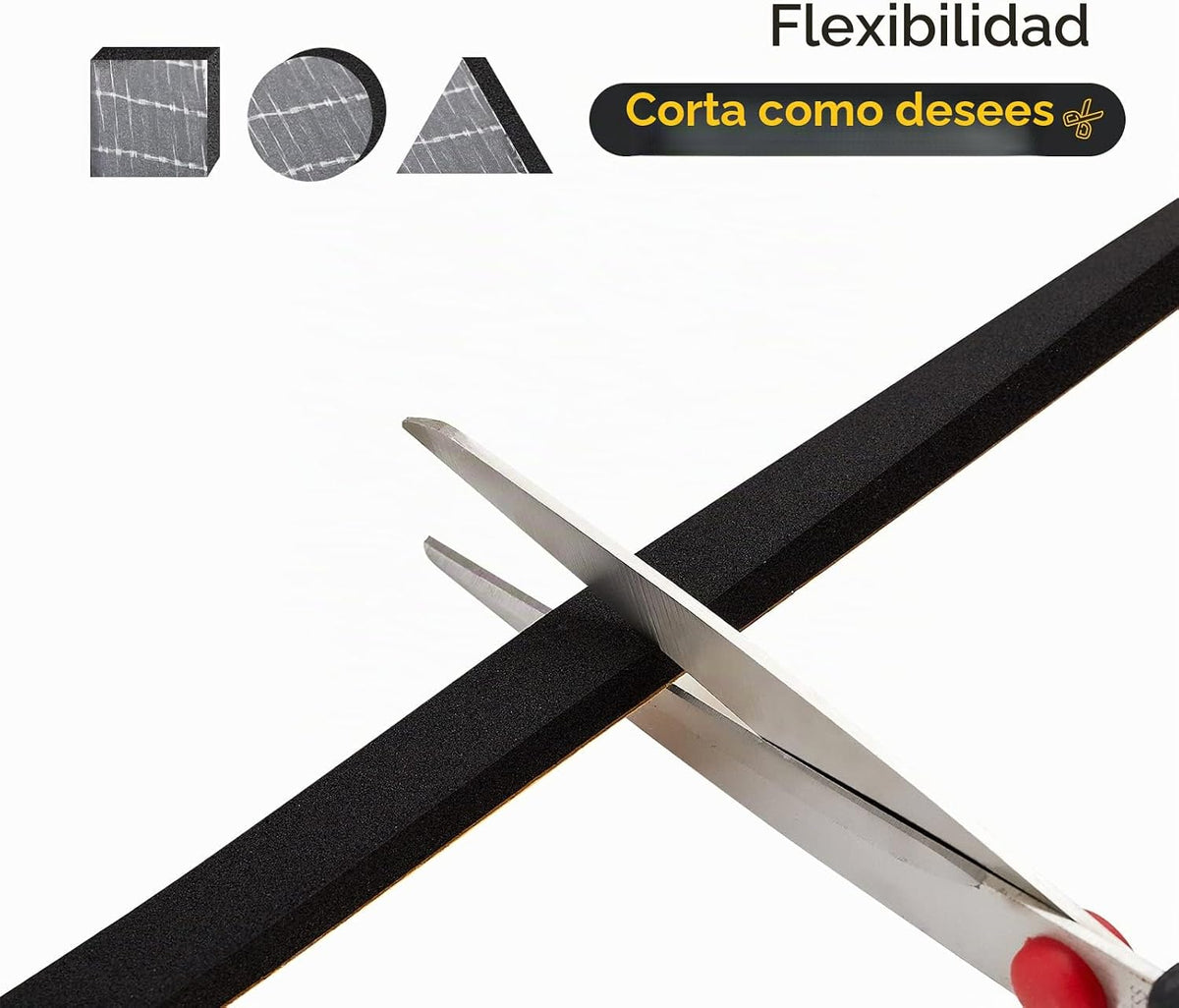 Burlete Sellador para Puerta de 33 Pies - 1\/2" de Ancho X 1\/4...