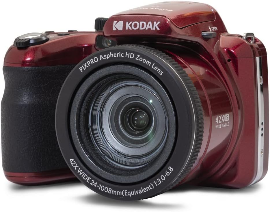 KODAK PIXPRO AZ425 - Cámara digital de 20 MP, zoom óptico 42x, OIS,...