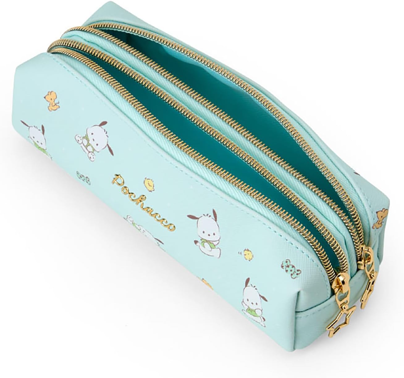 Sanrio Pochacco 534706 - Estuche para bolígrafo con doble cremallera
