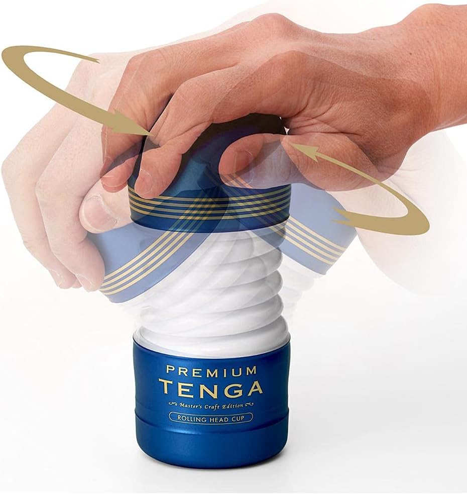 TENGA Masturbador masculino de cabeza rodante dispositivo de placer...