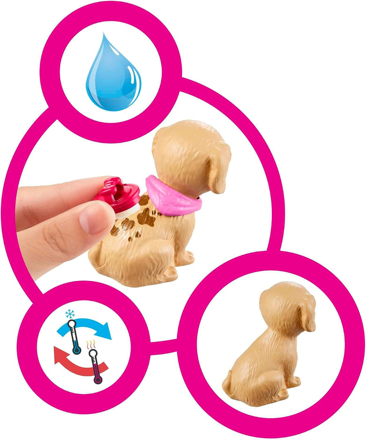 Barbie Muñeca (rubio de 11.5 pulgadas) y Pet Boutique Playset | con...