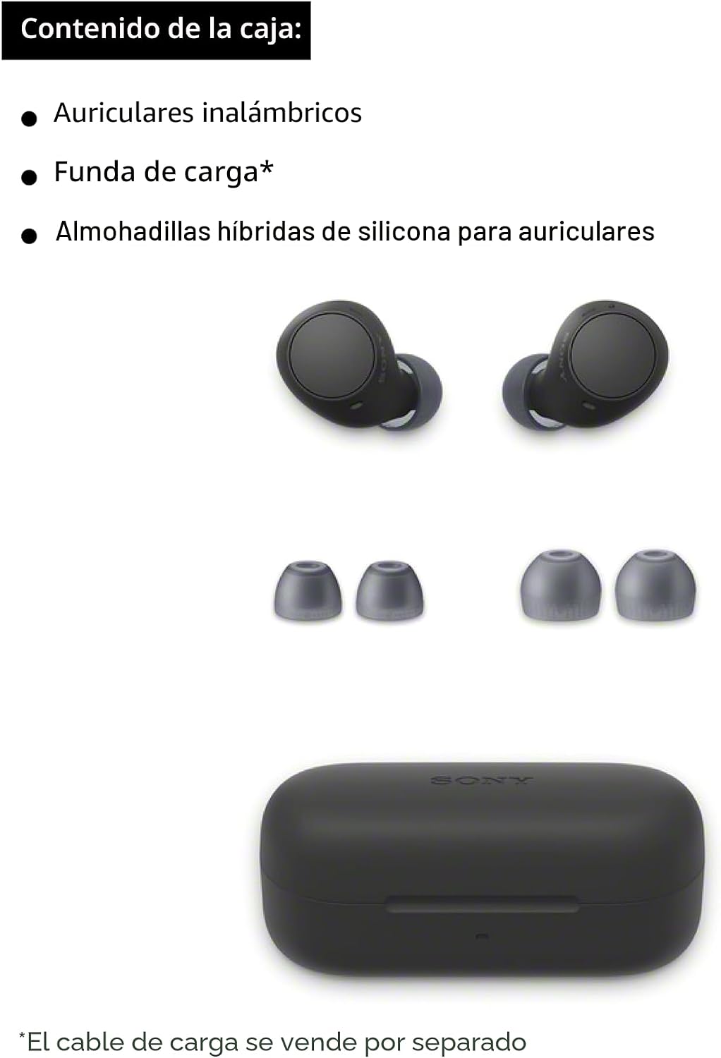 Sony WF-C510 Auriculares Bluetooth verdaderamente inalámbricos, col...
