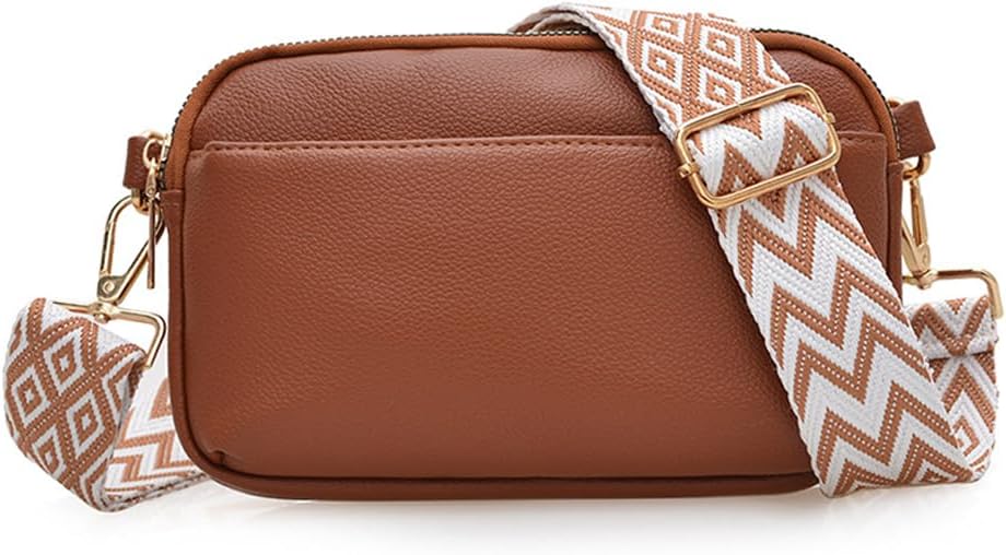 Bolsos cruzados pequeños para mujer, de piel vegana, bolsos de homb...