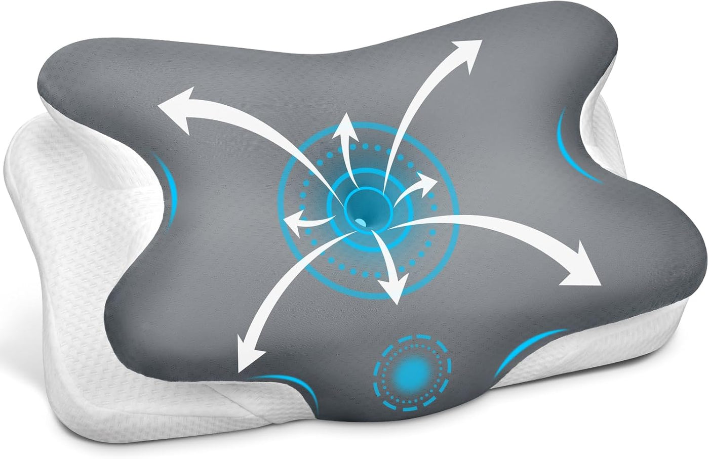 Ehomfory - Almohada cervical cervical, almohadas ergonómicas de esp...
