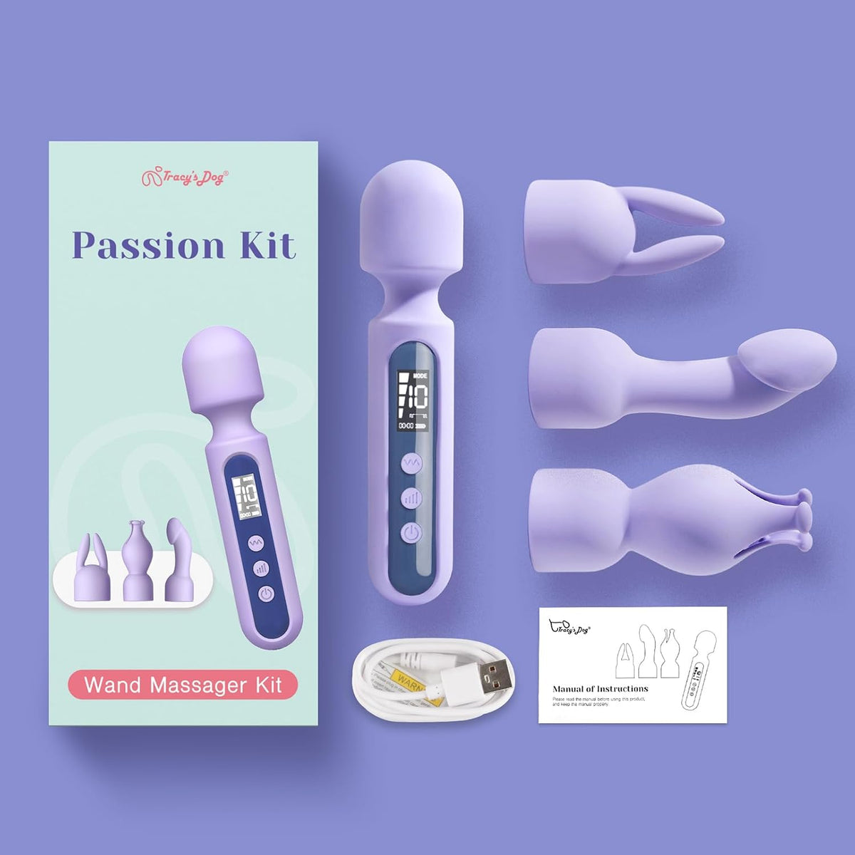 Tracy's Dog Kits vibradores de varita, juguetes sexuales para a...