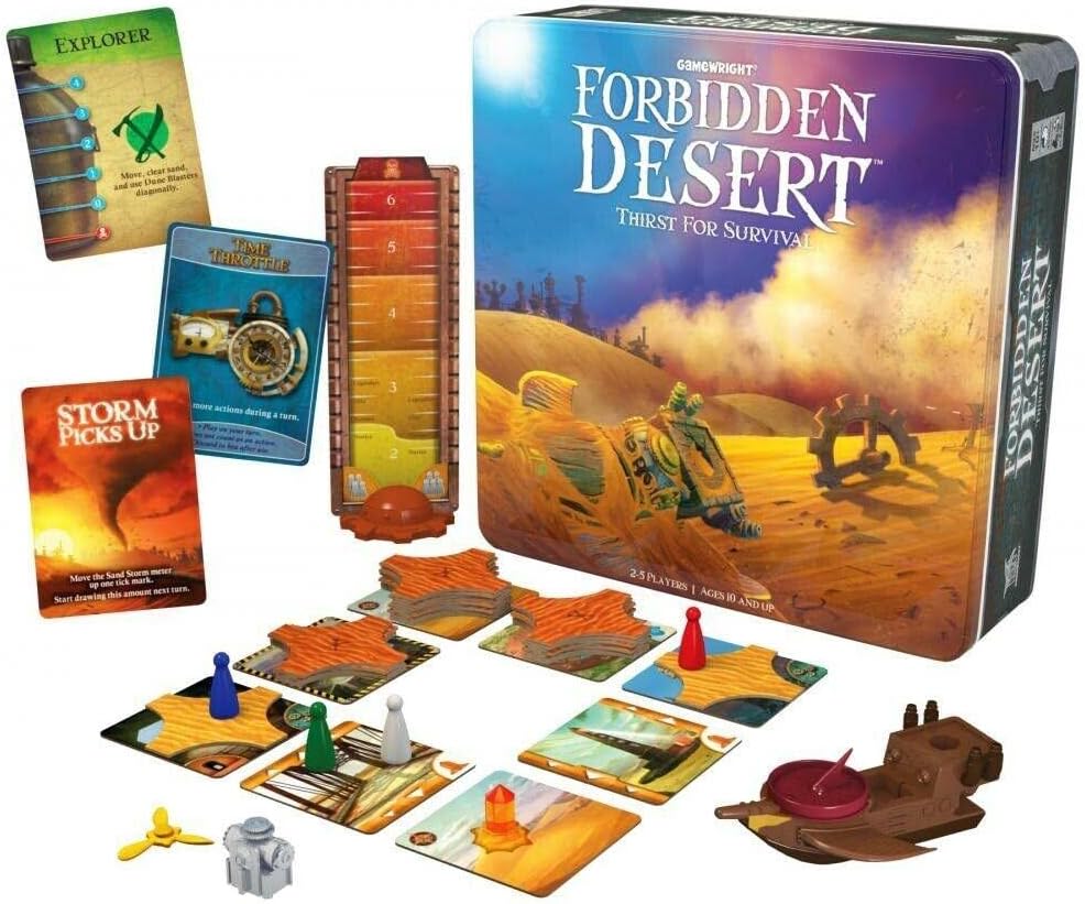 Gamewright - Juego de mesa de aventura de supervivencia cooperativa...
