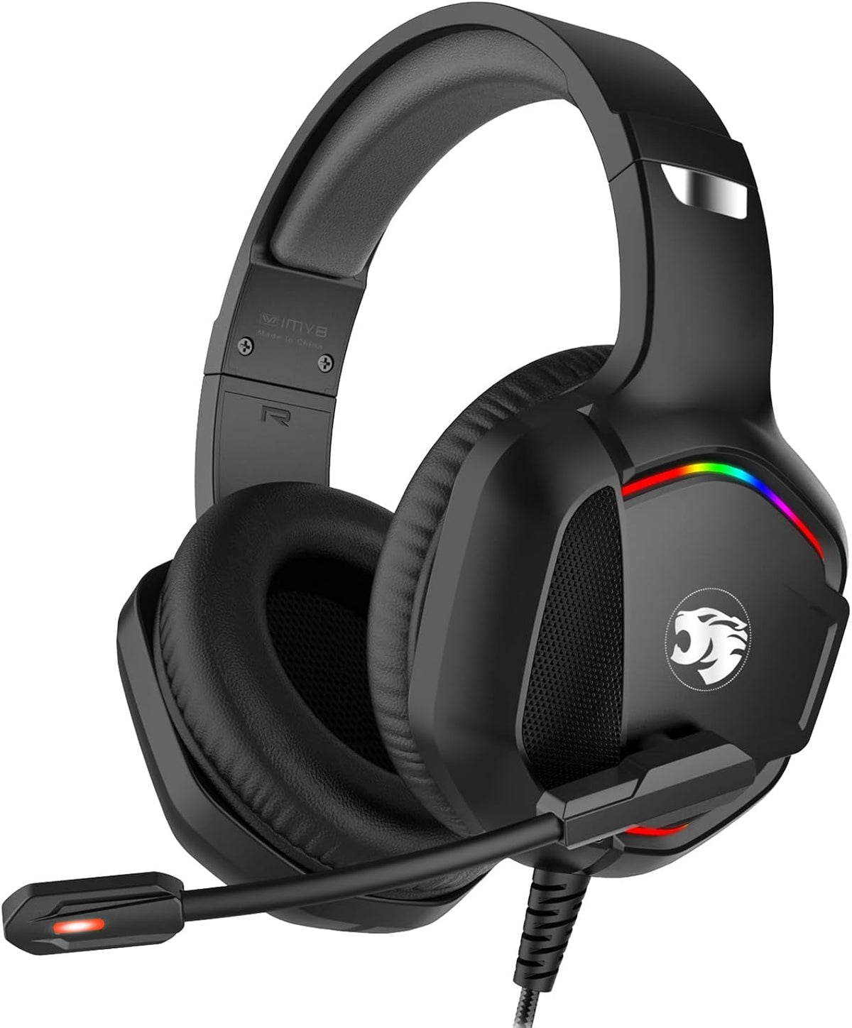 IMYB A36 Auriculares para juegos con micrófono estéreo para PC, PS5...