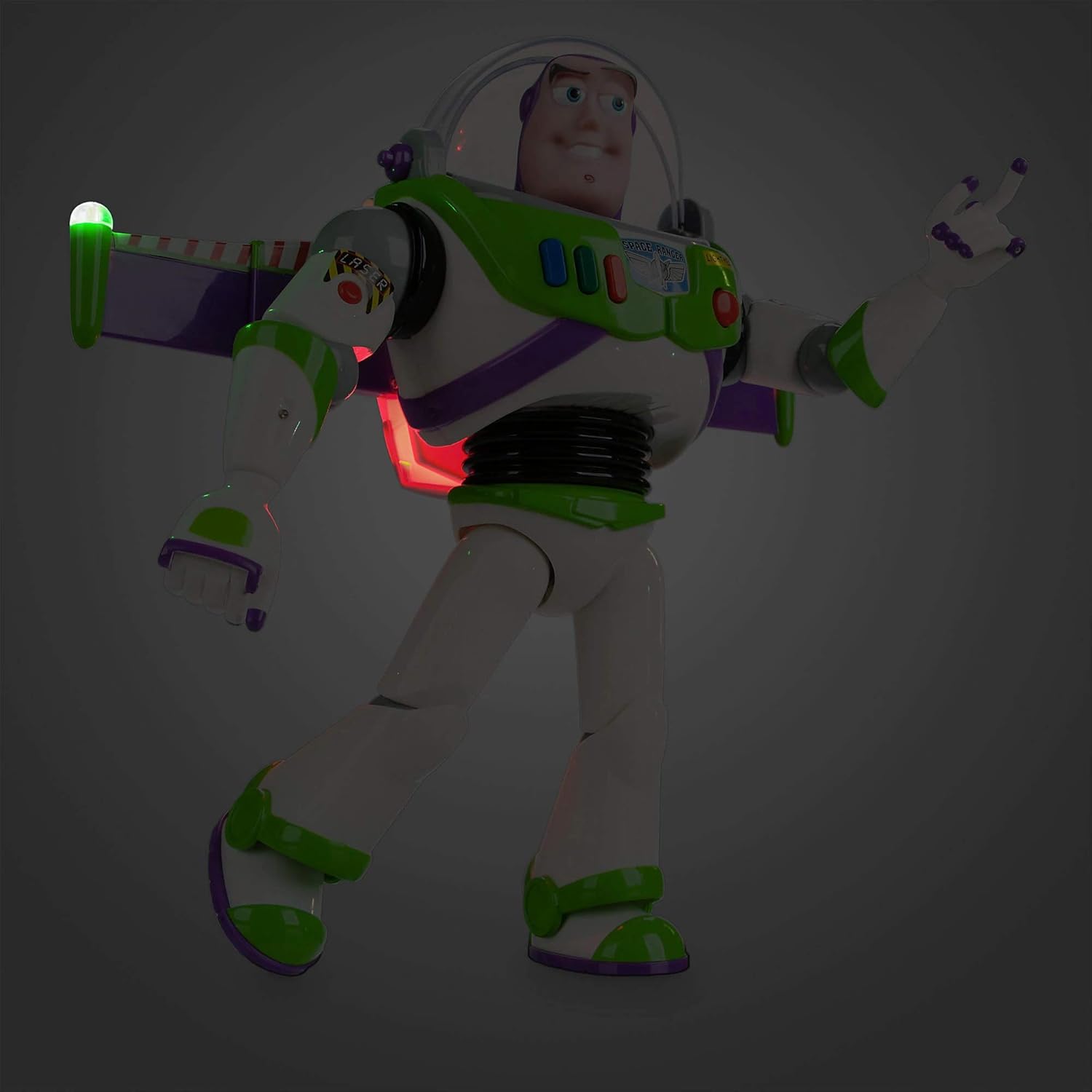 Disney Store - Buzz Lightyear - Figura de acción parlante interacti...