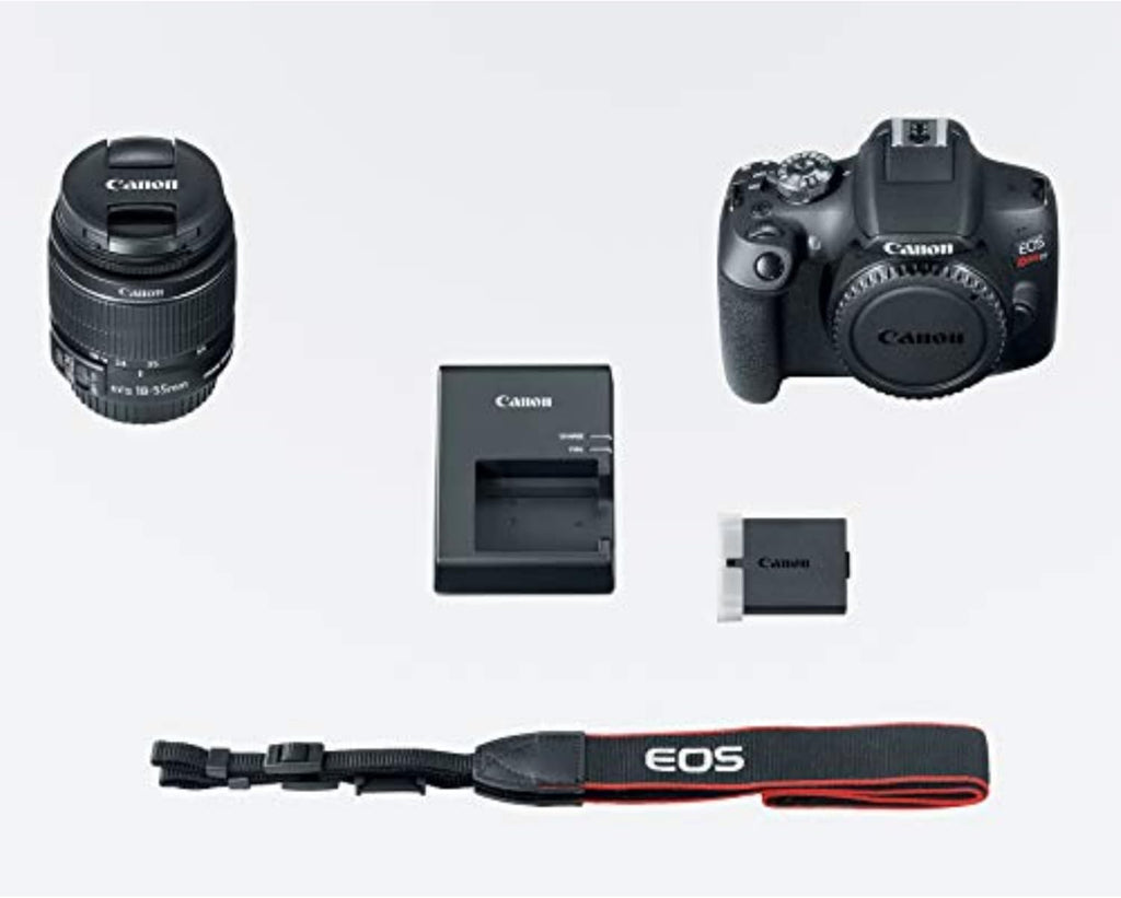 Canon EOS Rebel T7 Cámara DSLR con lente de 18-55mm | Wi-Fi integra...