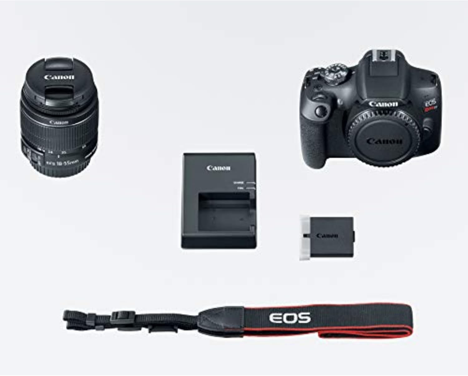 Canon EOS Rebel T7 Cámara DSLR con lente de 18-55mm | Wi-Fi integra...