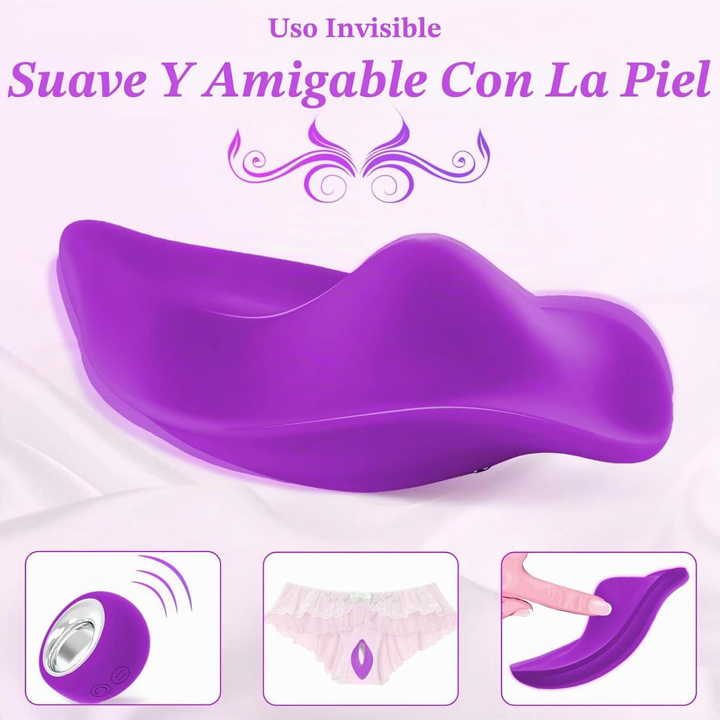 Vibradores de Bragas Portátiles Juguetes Sexuales para Adultos para...