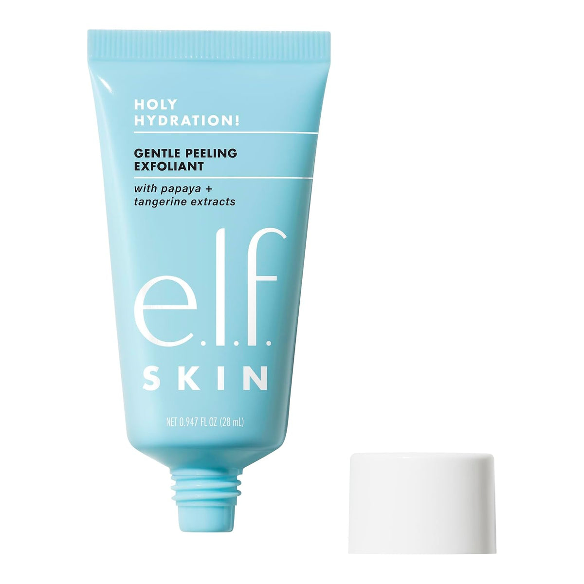 e.l.f. PIEL ¡Santa Hidratación! Exfoliante de Peeling Suave Mini, L...