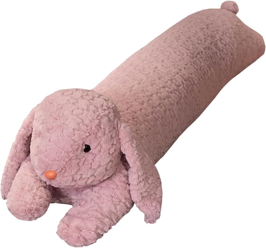 Hofun4U Almohada de felpa de conejo, animal de peluche de conejo, a...