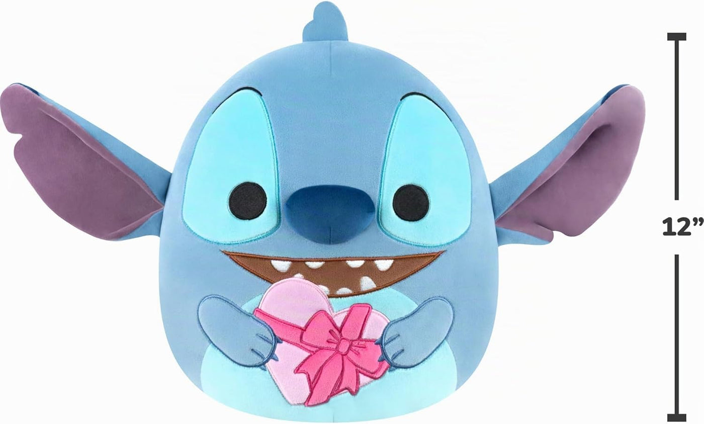 Squishmallows Peluche original de Disney de 12 pulgadas con corazon...