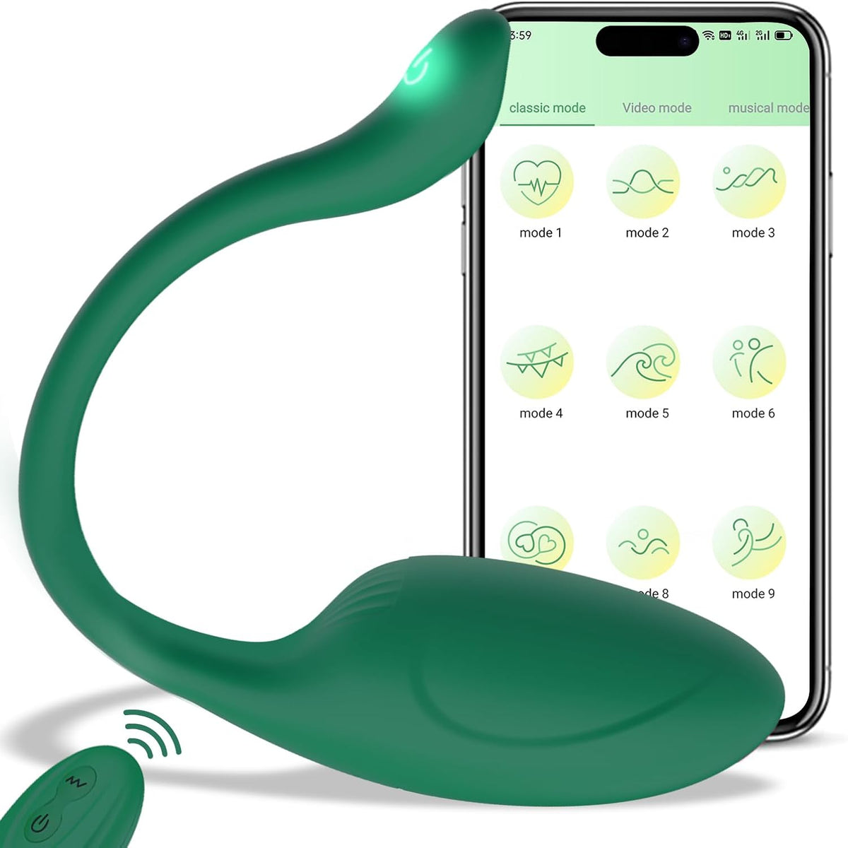 Vibrador de Bragas con Control Remoto por APP para Punto G \u2013 P...