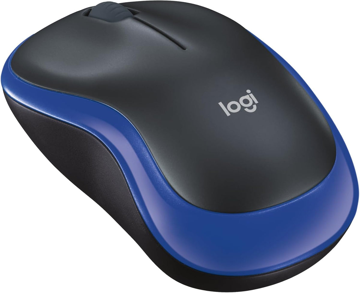 Logitech Ratón inalámbrico ambidiestro compacto M185 con empuñadura...